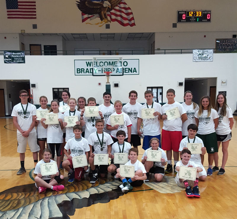 Grade 7-9 Green & White Campers